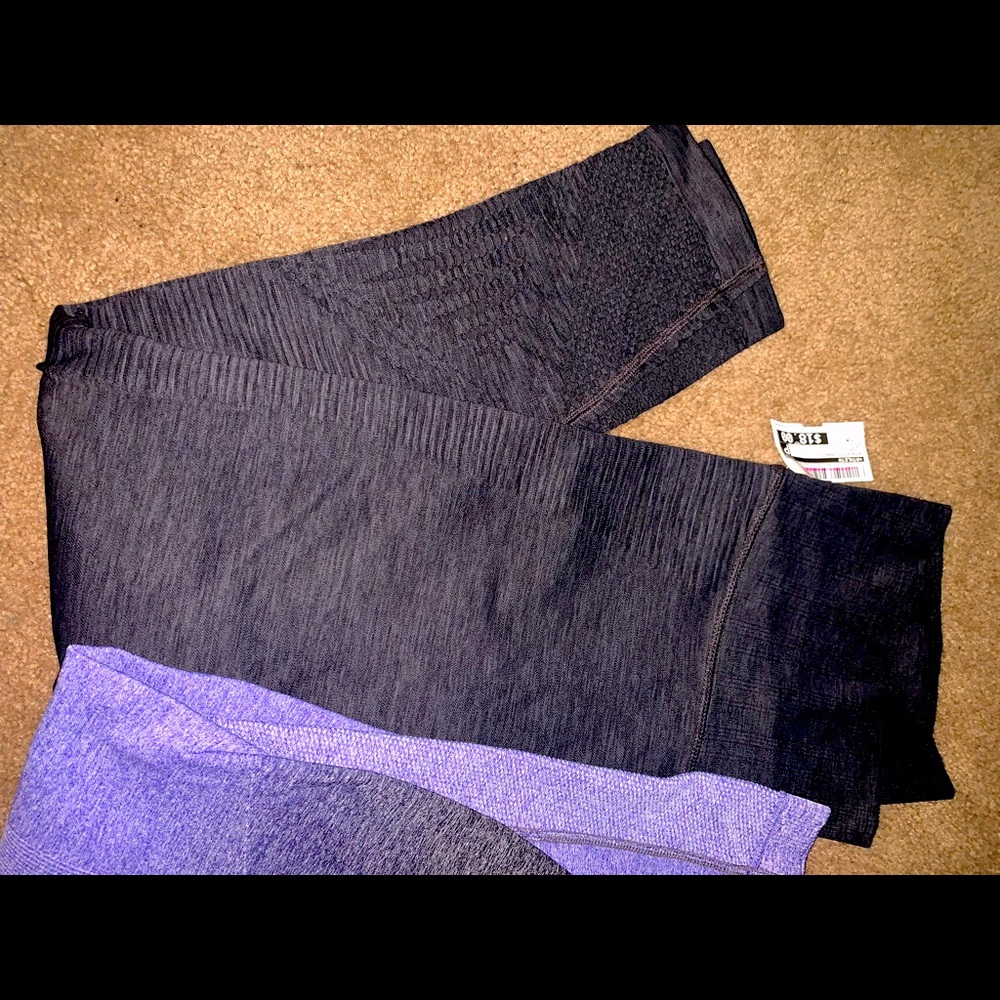 Athleta and gym shark gym leggings both size medium